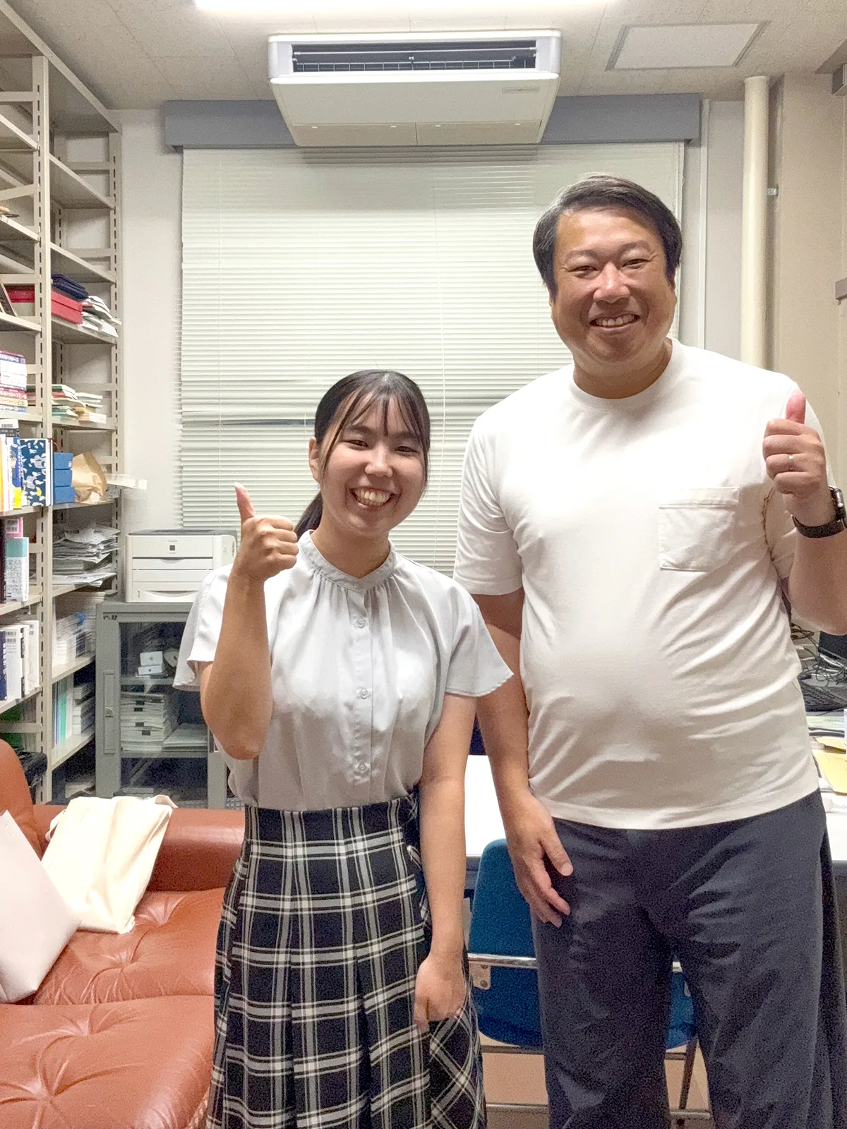 荒川さんと柴田さんのツーショット